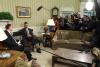 Premier Necas a Prezident Obama v Ovalne pracovne