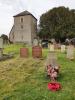 Cemetery in Bronllys with the grave of Private Štefan Daniel 