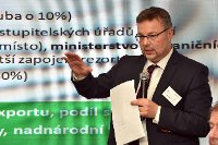 Náměstek ministra Martin Tlapa vystoupil na Exportním fóru Asociace exportérů