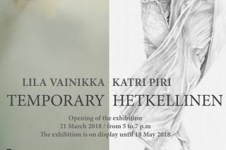 Lila Vainikka a Katri Pipri - opening of exhibition  