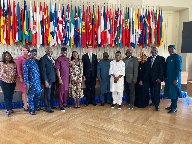 Taraba Delegation in the Ministry of Foreign Affairs in Prague 