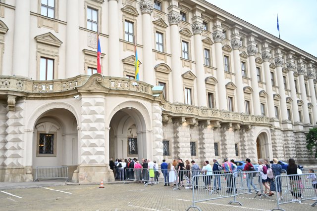 Den otevřených dveří na Ministerstvu zahraničních věcí přilákal tisíce návštěvníků
