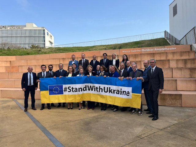 Přípomínka 4. výročí od invaze ruských vojsk na Ukrajinu