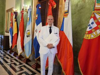 Presentación de cartas credenciales del Embajador de la República Checa Petr Kaván en la República Dominicana
