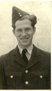 Benjamin Abeles in RAF, 1944