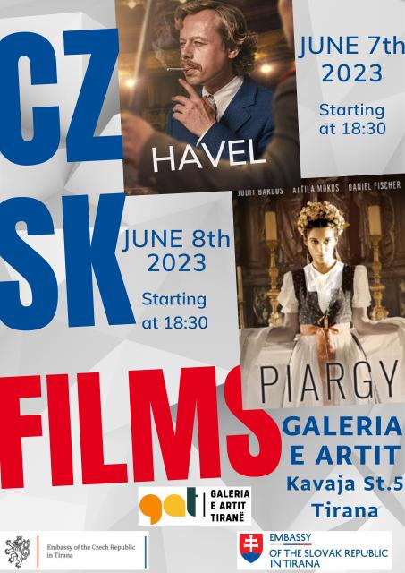 Czech and Slovak Film Days in Tirana