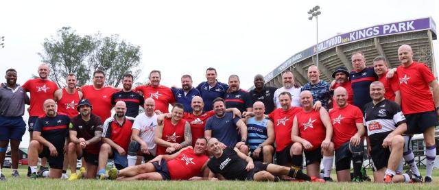 Czech stars XV před zápasem v Durbanu