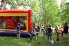 Kids enjoying the moon bounce - photo by Mary Fetzko