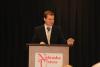 Martin Pizinger address the CLF banq audience