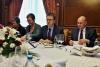 EP Vice-President Lunacek at lunch with EU Heads of Mission