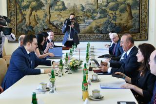 Czech and Turkish foreign ministers discussed the situation in Ukraine and NATO enlargement