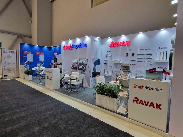 Pohled na českou expozici