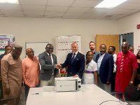 Slavnostní předání českých plazmových sterilizátorů pro Greater Accra Regopnal Hospital