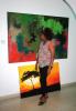 Manželka velvyslance ČR Senait Mikešová na návštěvě ateliéru / Mrs. Senait Mikešová, wife to the Ambassador of the Czech Republic visiting the studio