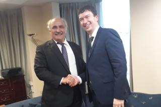 Deputy Minister Lukáš Kaucký opened the Czech Centre in Athens.