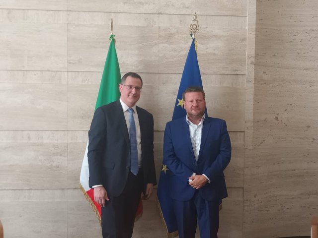 Incontro con il Consigliere diplomatico del Ministero del Turismo italiano, Simon Landini