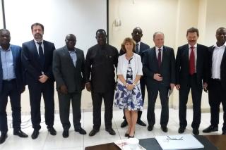 Návštěva u ministra cest a dálnic p. Kwasi Amoako-Attah