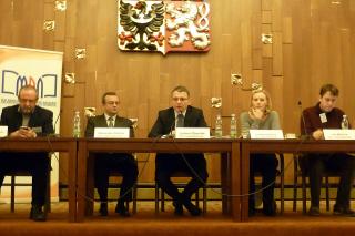 Ministr Zaorálek na debatě „Česká a evropská politika a řešení ukrajinské krize“
