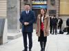 starostka Starého Mesta Bratislava Z. Aufrichtová a velvyslanec ČR T. Tuhý