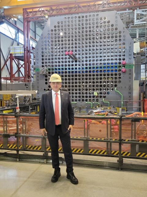 Jaderná elektrárna v Darlingtonu momentálně prochází modernizací