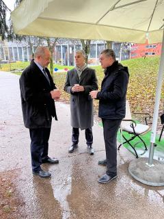 Alojz Kovšca, Peter Zeleňák, Juraj Chmiel