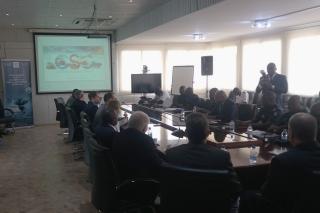 presentation at Ministry of Defence of Ivory Coast