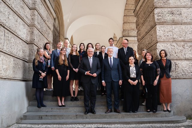 Bundespräsident Steinmeier zu Besuch in Prag