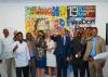 České velvyslanectví a přátelé u Lennonovy zdi / Czech Embassy and friends at the Lennon Wall / L'Ambassade tchèque et des amis au Mur de Lennon