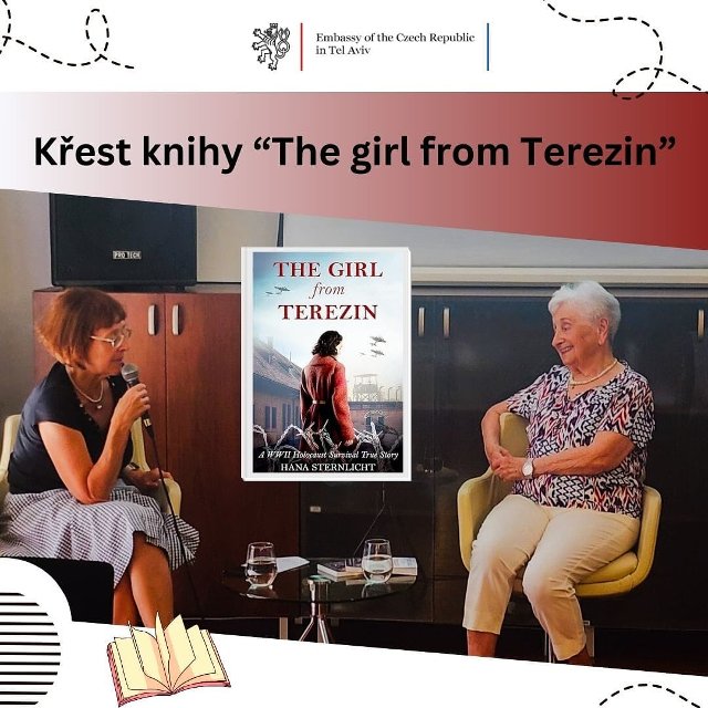 Den památky holocaustu: Křest knihy 'The Girl from Terezín'  