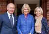 HRH Camilla, The Duchess of Cornwall with the Czech Ambassador, H.E. Libor Sečka, and his wife Mrs. Sabrina Sečková