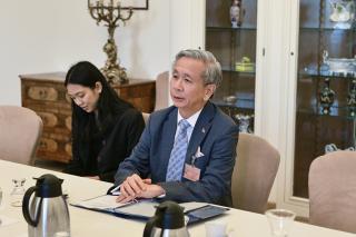 Deputy Minister Dvořák met with the director of Cyber Security Agency of Singapore