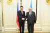 Speakers of the Milli Majlis of Azerbaijan and the Czech Chamber of Deputies, Ogtay Asadov and Radek Vondráček