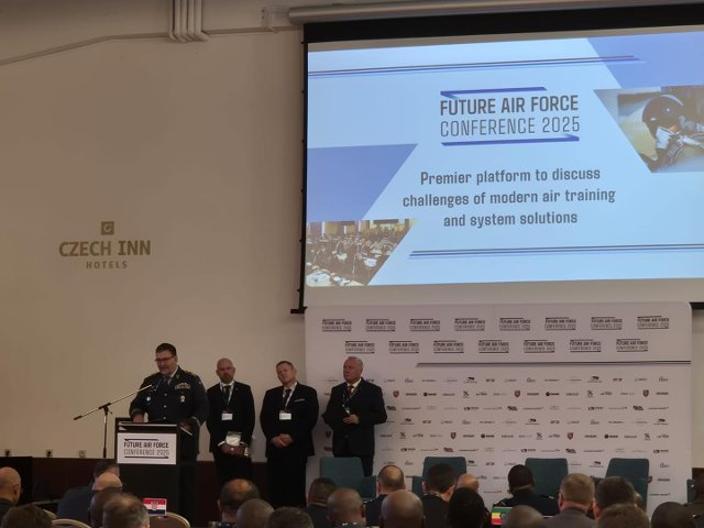 Velitel vzdušných sil ČR genmjr. P. Čepelka FAF 2025