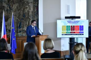 Ministr Jan Lipavský introduced the MFA priorities for the Council of the EU Presidency
