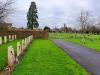 Atmosféra London Road Cemetery v Chippenhamu, kde našlo své místo odpočinku pět československých letců