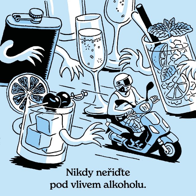 Neřiďte pod vlivem alkoholu