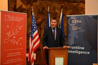 Ministr zahraničí Tomáš Petříček na Transatlantickém fóru